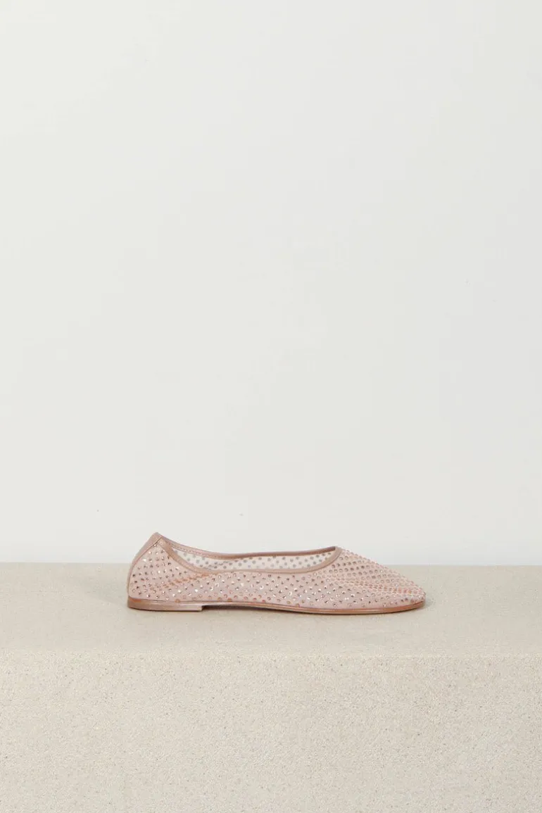 Dear Frances Ballerina's - Balla - Mesh - Crystals - Nude