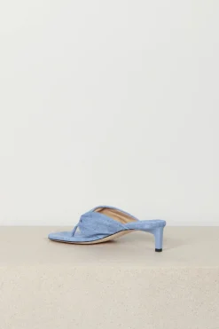 Dear Frances Sandalen - Wrap - Mid - Heel - Denim