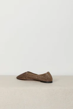 Dear Frances Ballerina's - Balla - Mesh - Crystals - Brown