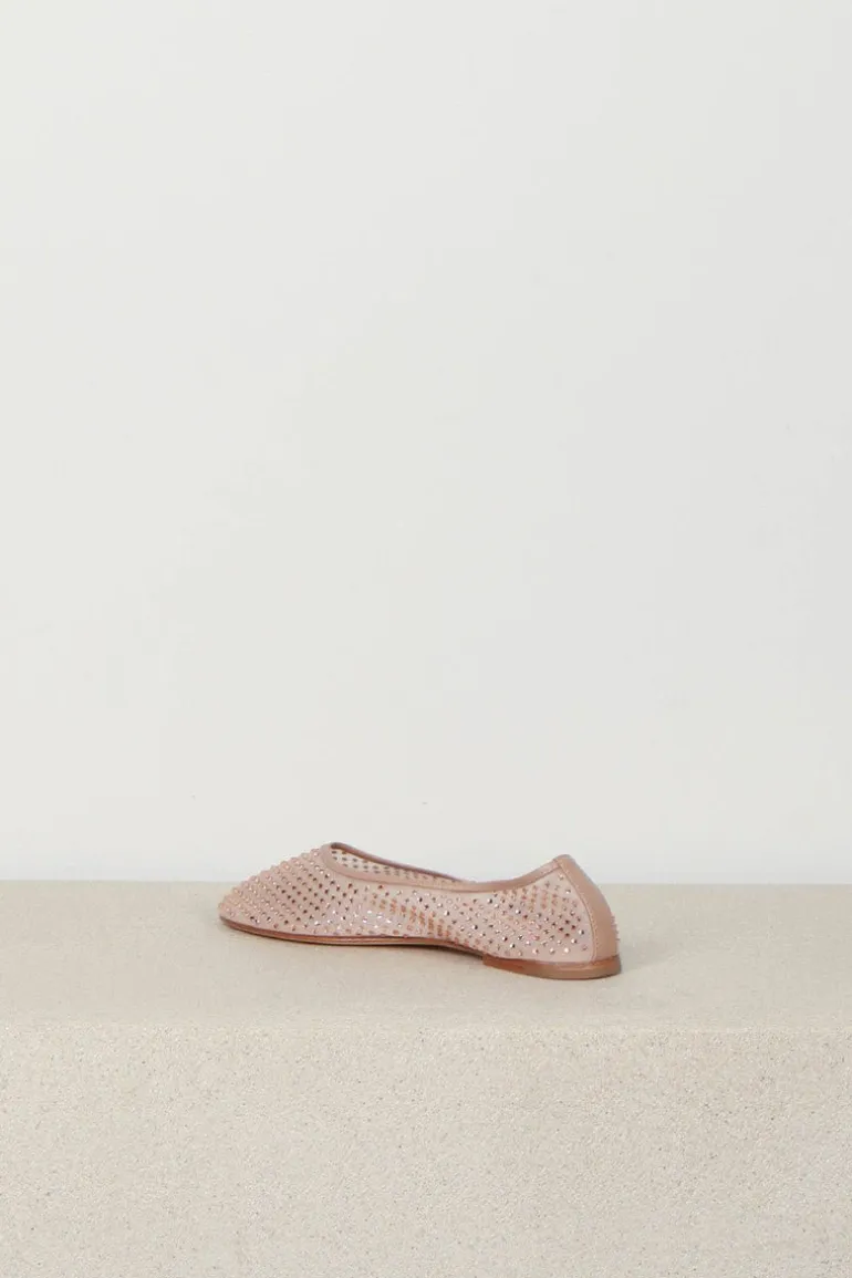 Dear Frances Ballerina's - Balla - Mesh - Crystals - Nude