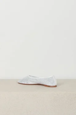 Dear Frances Ballerina's - Balla - Mesh - Crystals - White