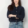 Denimist Blouse - Boyfriend - Navy Gauze