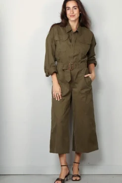 Denimist Jumpsuits - Utility jumpsuit - Olive