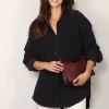 Denimist Blouse - Utility shirt - Black