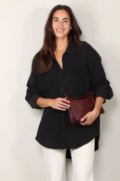 Denimist Blouse - Utility shirt - Black