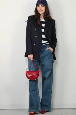 Denimist Jeans - Teri - Wide - Leg - Carpenter - Shane Indigo