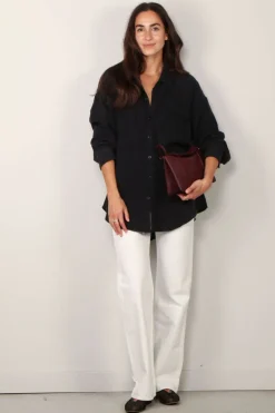 Denimist Blouse - Utility shirt - Black