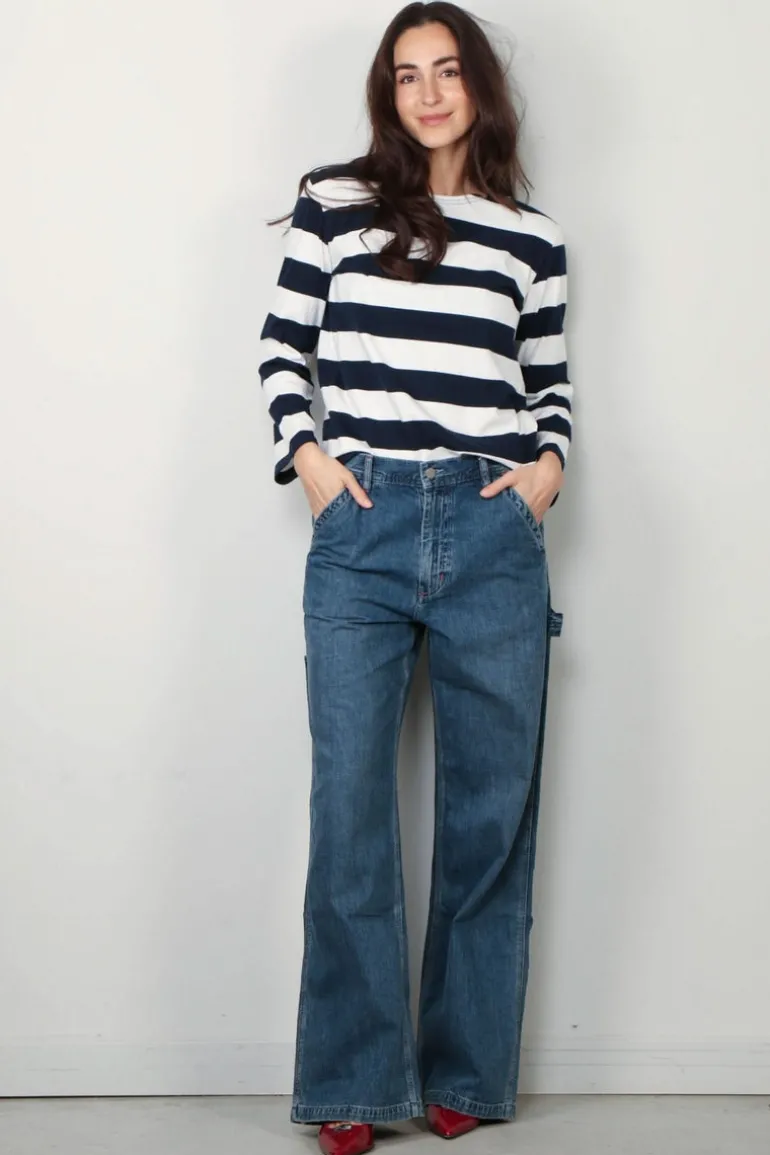 Denimist Jeans - Teri - Wide - Leg - Carpenter - Shane Indigo