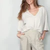 Extreme Cashmere Top - 406 Indi - Chalk