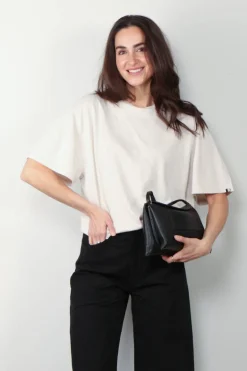 Extreme Cashmere Top - 269 Rik - Chalk