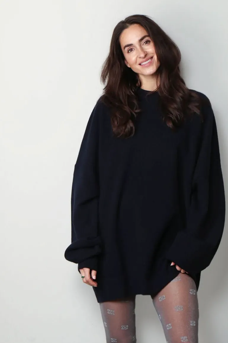 Extreme Cashmere trui - 246 Juna - navy