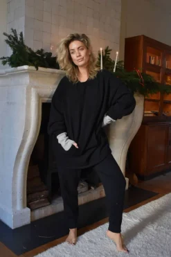 Extreme Cashmere Broek - 56 Yogi - Raven