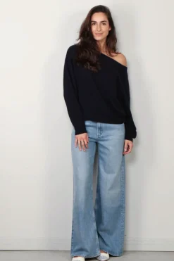 Extreme Cashmere Sweater - 402 Debby - Navy