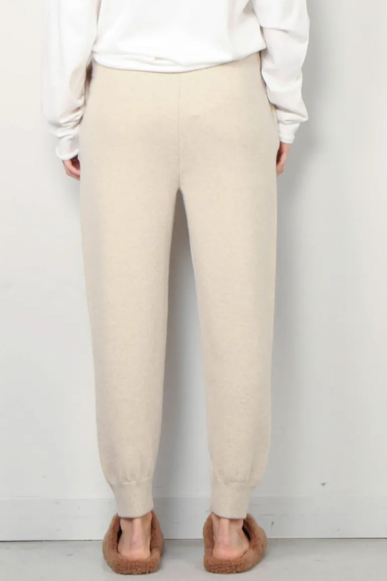 Extreme Cashmere joggingbroek - 56 Yogi - Latte