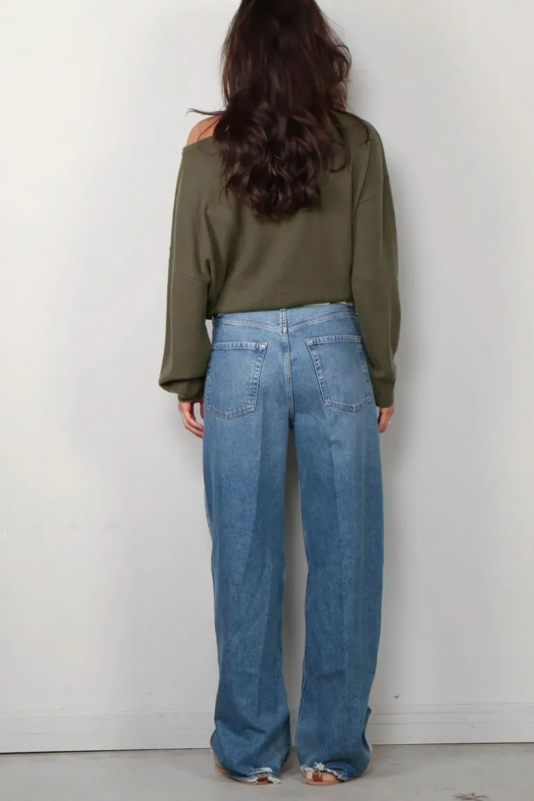Extreme Cashmere Sweater - 402 Debby - Army
