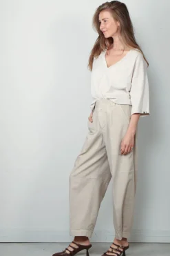 Extreme Cashmere Top - 406 Indi - Chalk