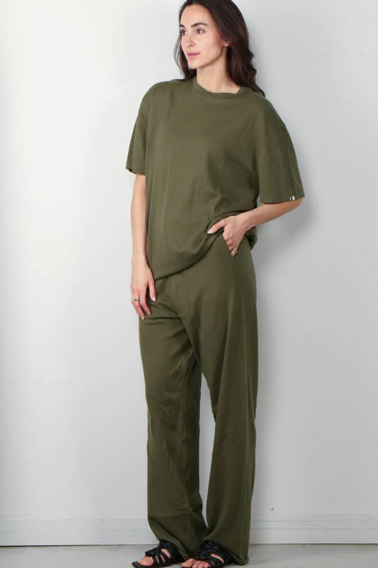 Extreme Cashmere Top - 269 Rik - Army