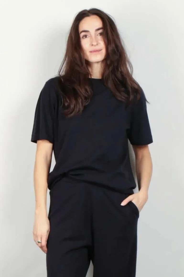 Extreme Cashmere top - 268 cuba - Navy