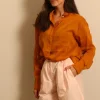 forte_forte shirt - 12404 my shirt - Caramel