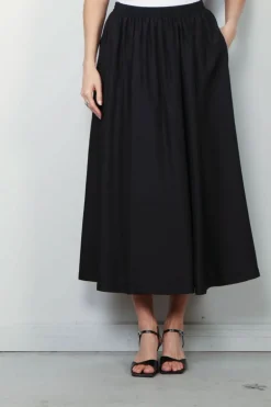 Forte_Forte Rok - Habotai Silk Essential - Noir
