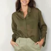 forte_forte Blouse - 9907 my shirt - Olive