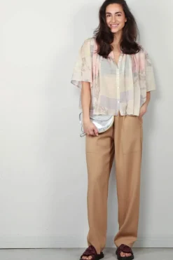 Forte_Forte Blouse - The Secred Garden Print Voile Bohemian - Pesco