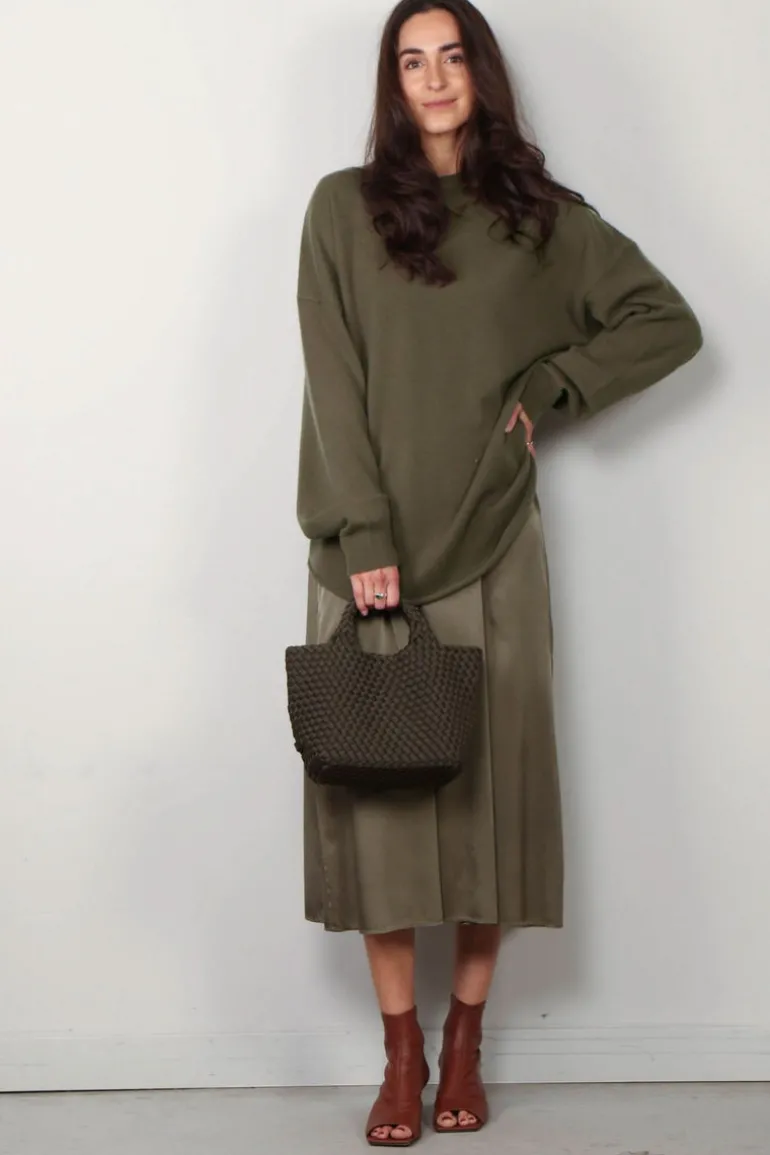 forte_forte Rok - 12892 my skirt - Olive