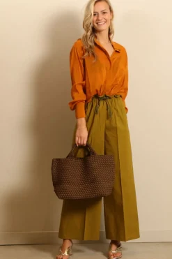 forte_forte shirt - 12404 my shirt - Caramel