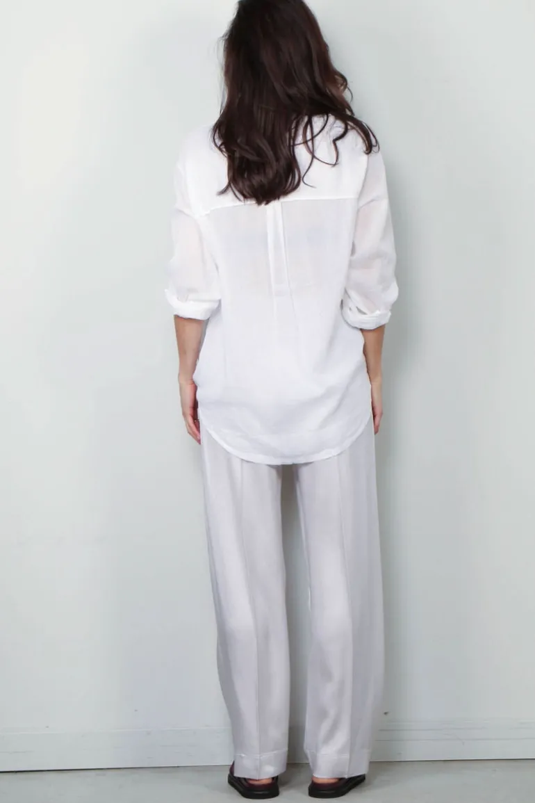 forte_forte blouse - 12109 my shirt - white