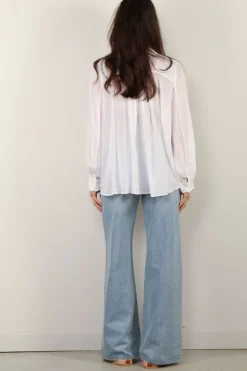 forte_forte Blouse - 12919 my shirt - Bianco