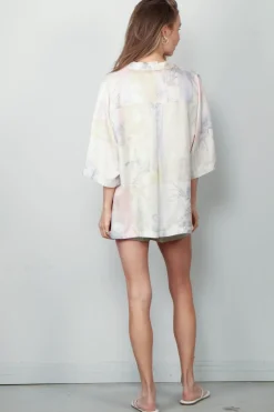 Forte_Forte Blouse - The Secred Garden Print Viscose Silk Twill - Pesco