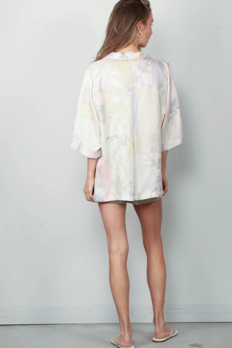 Forte_Forte Blouse - The Secred Garden Print Viscose Silk Twill - Pesco