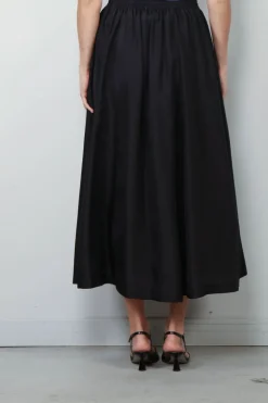 Forte_Forte Rok - Habotai Silk Essential - Noir