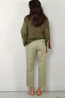 forte_forte Blouse - 9907 my shirt - Olive