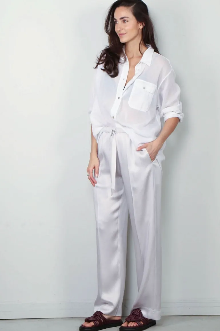 forte_forte blouse - 12109 my shirt - white