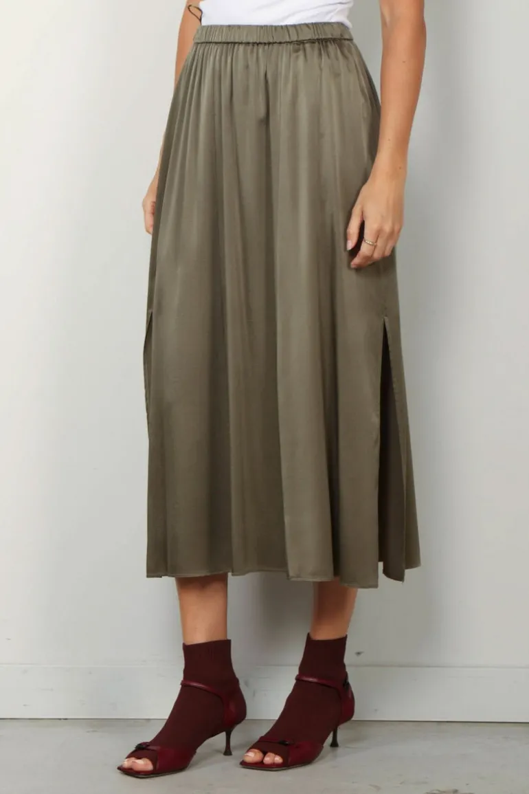 forte_forte Rok - 12892 my skirt - Olive