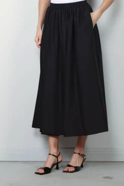 Forte_Forte Rok - Habotai Silk Essential - Noir