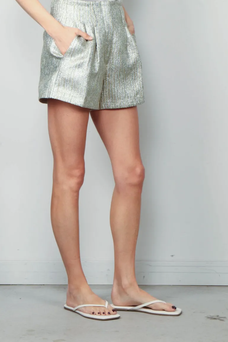 Forte_Forte Shorts - Twinkle Lurex Jacquard - Twinkle