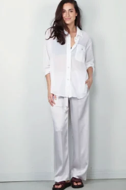 forte_forte blouse - 12109 my shirt - white