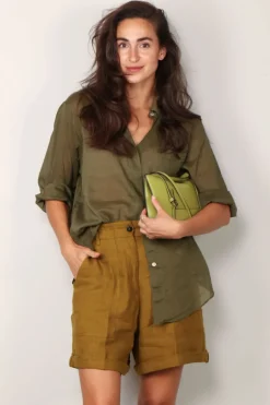 forte_forte Blouse - 9907 my shirt - Olive
