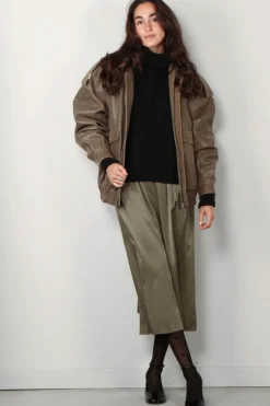 forte_forte Rok - 12892 my skirt - Olive