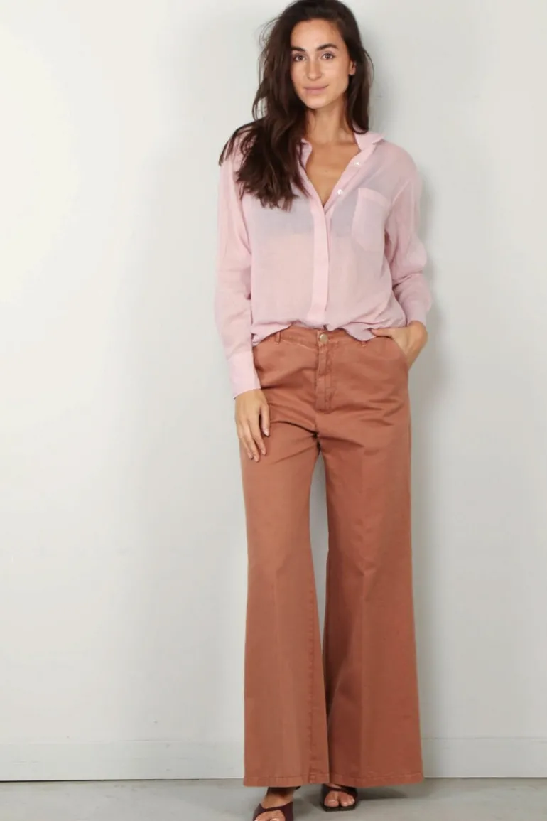 forte_forte Blouse - 9907 my shirt - Rose