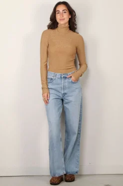 forte_forte Top - 13300 my t-shirt - Oro