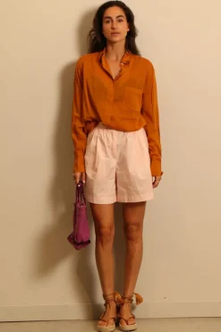 forte_forte shirt - 12404 my shirt - Caramel