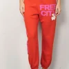 FREE CITY Jogging - Circa '99 OG Letsgo oldschool polyblend fluff - Orange machine