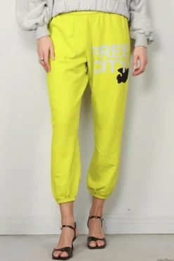 FREE CITY jogging - freecity large - gloyellow