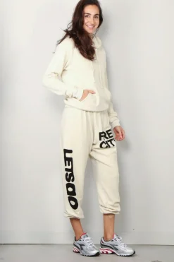 FREE CITY Hoodie - Superyumm shrinken big hoodie - Bones