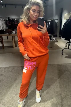 FREE CITY Jogging - Circa '99 OG Letsgo oldschool polyblend fluff - Orange machine