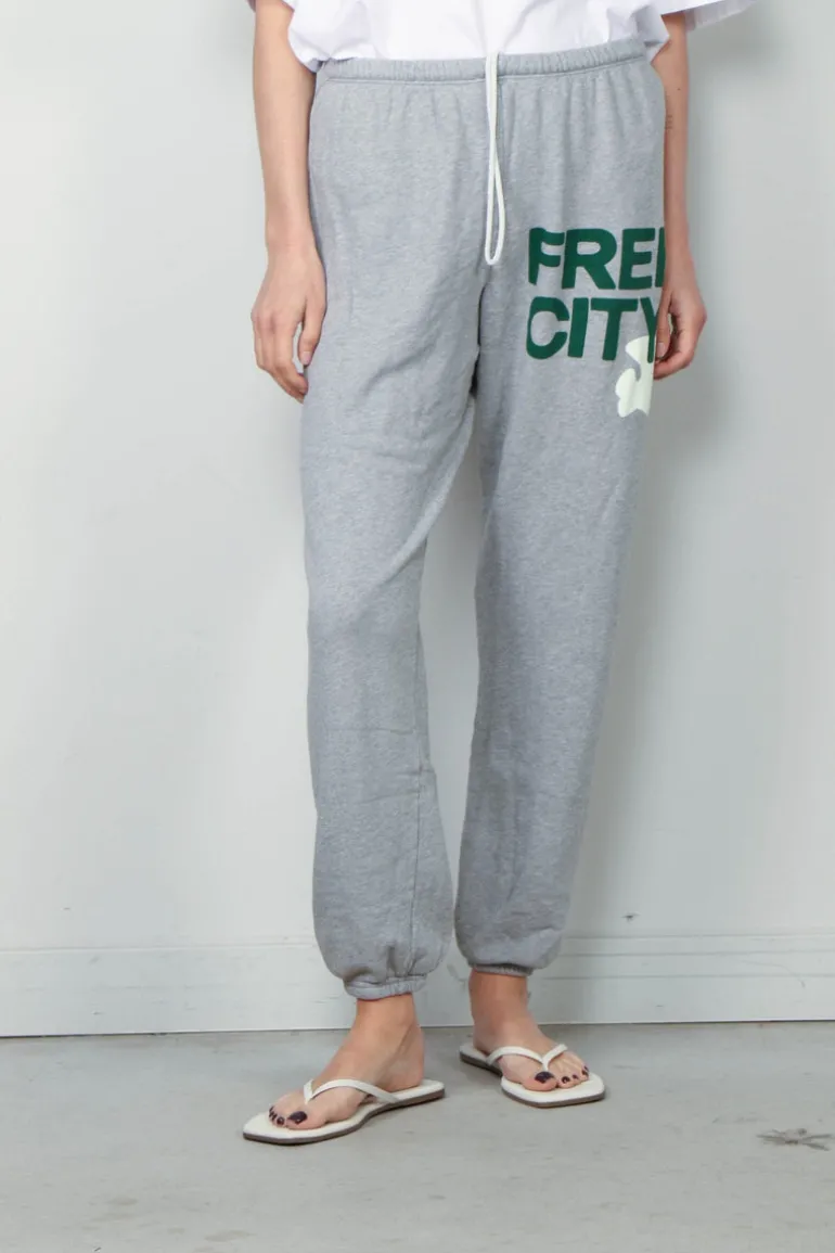 FREECITY Jogging - Freecity Large - Heather Army