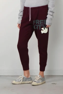 FREECITY Jogging - Freecity Large 3/4 - Eggplant